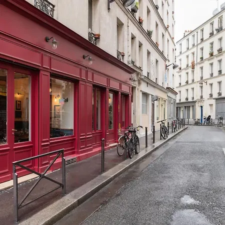 Stylish Contemporary 1bd Apartmentmenilmontant Appartamento